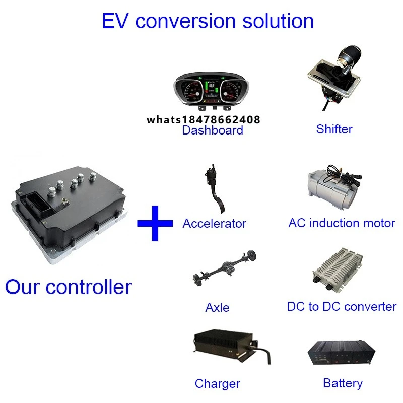 72V 10hp 7.5kw Electric Vehicle Conversion Kit AC Motor Controller Kit Electric Vehicle Engine Modification System Drive Kit
72V 10hp 7.5kw Electric Vehicle Conversion Kit AC Motor Controller Kit Electric Vehicle Engine Modification System Drive Kit