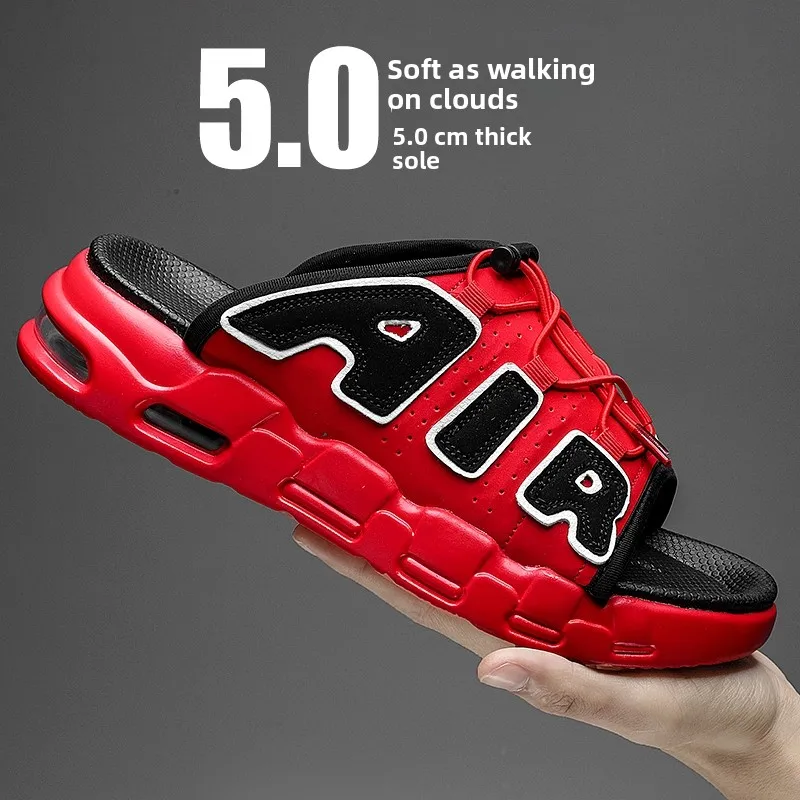 Men's Summer Fashion Sandals Anti-Slip Thick Bottom Beach Slippers Sporty Sensation Outdoor Wear Comfortable Flat Heel
Men's Summer Fashion Sandals Anti-Slip Thick Bottom Beach Slippers Sporty Sensation Outdoor Wear Comfortable Flat Heel
