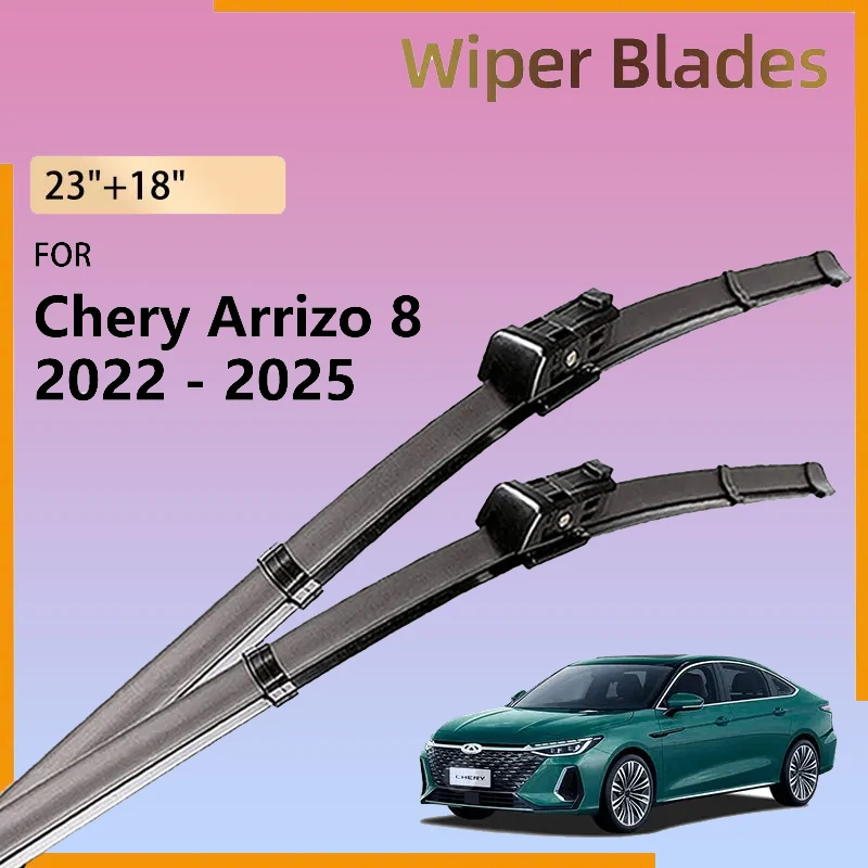 Natural Rubber Front Wiper Blades For Chery Arrizo 8 Pro 2022 2023 2024 2025 Car Accessorie Windshield Windscreen Window Brushes
Natural Rubber Front Wiper Blades For Chery Arrizo 8 Pro 2022 2023 2024 2025 Car Accessorie Windshield Windscreen Window Brushes