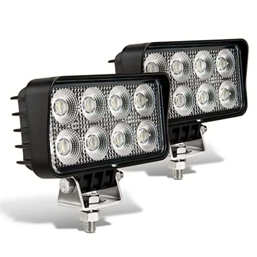LED Tractor Work Lights 12v led Flood Light pods for Truck Waterproof 4inch 24W 2700LMS Equipment Lights Boat UTV ATV Lighting
LED Tractor Work Lights 12v led Flood Light pods for Truck Waterproof 4inch 24W 2700LMS Equipment Lights Boat UTV ATV Lighting