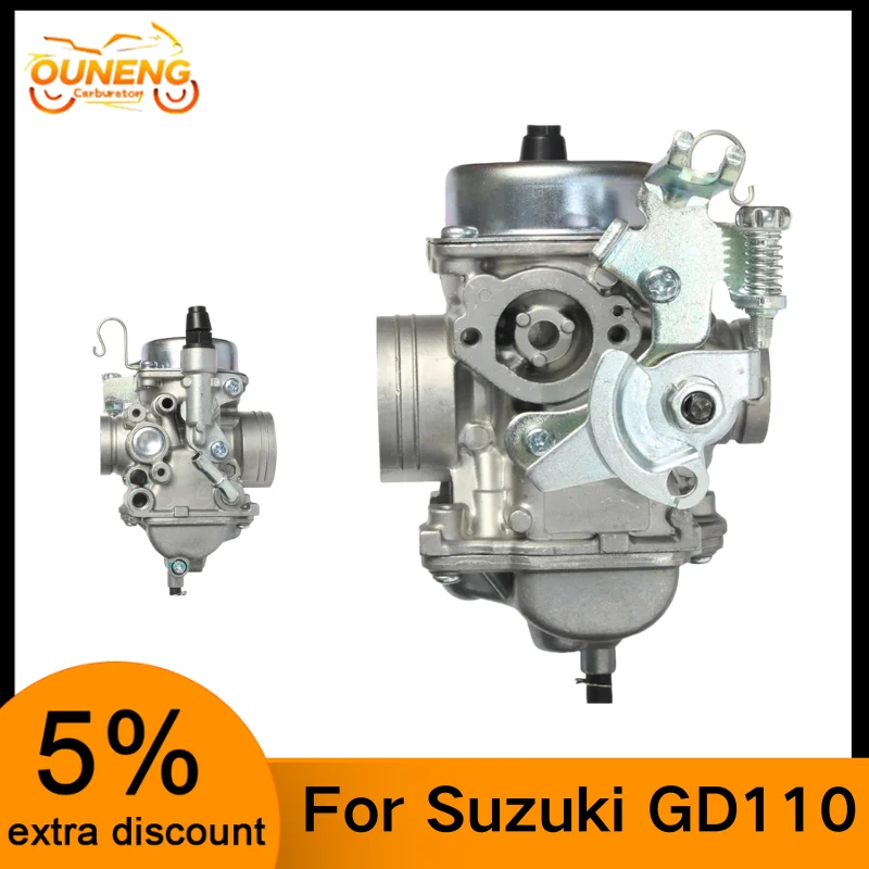 Motorcycle Carburador 13200-36h10-0002 For Suzuki GT125 Gd110 Sprinter 110 Gs120 110cc 2 Stroke Motorcycle Carb
Motorcycle Carburador 13200-36h10-0002 For Suzuki GT125 Gd110 Sprinter 110 Gs120 110cc 2 Stroke Motorcycle Carb
