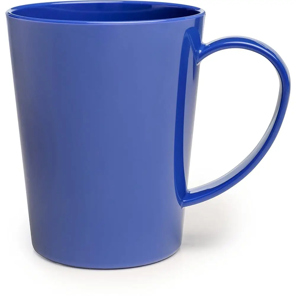 Mug Plastic Coffee Mug With Large Handle For Buffets, Home, And Restaurant, Tritan, 12 Ounces, Blue
Mug Plastic Coffee Mug With Large Handle For Buffets, Home, And Restaurant, Tritan, 12 Ounces, Blue