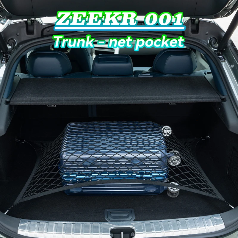 Trunk net pocket Zeekr 001 special storage fixed anti-skid elastic net car built-in accessories
Trunk net pocket Zeekr 001 special storage fixed anti-skid elastic net car built-in accessories