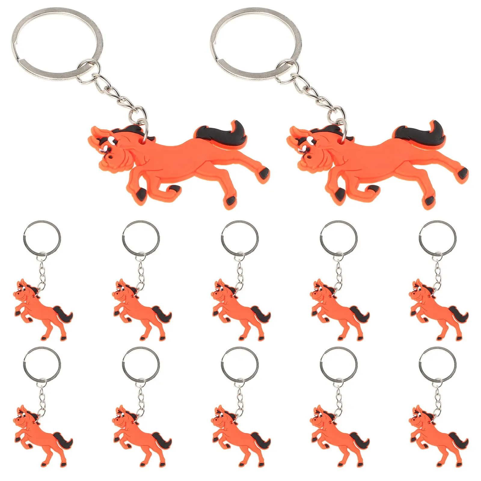 12 Pcs Horse Keychain Cute Animal Keychains for Kids Party Gifts PVC Hanging Decorations Lightweight Cartoon Keyrings Backpack
12 Pcs Horse Keychain Cute Animal Keychains for Kids Party Gifts PVC Hanging Decorations Lightweight Cartoon Keyrings Backpack