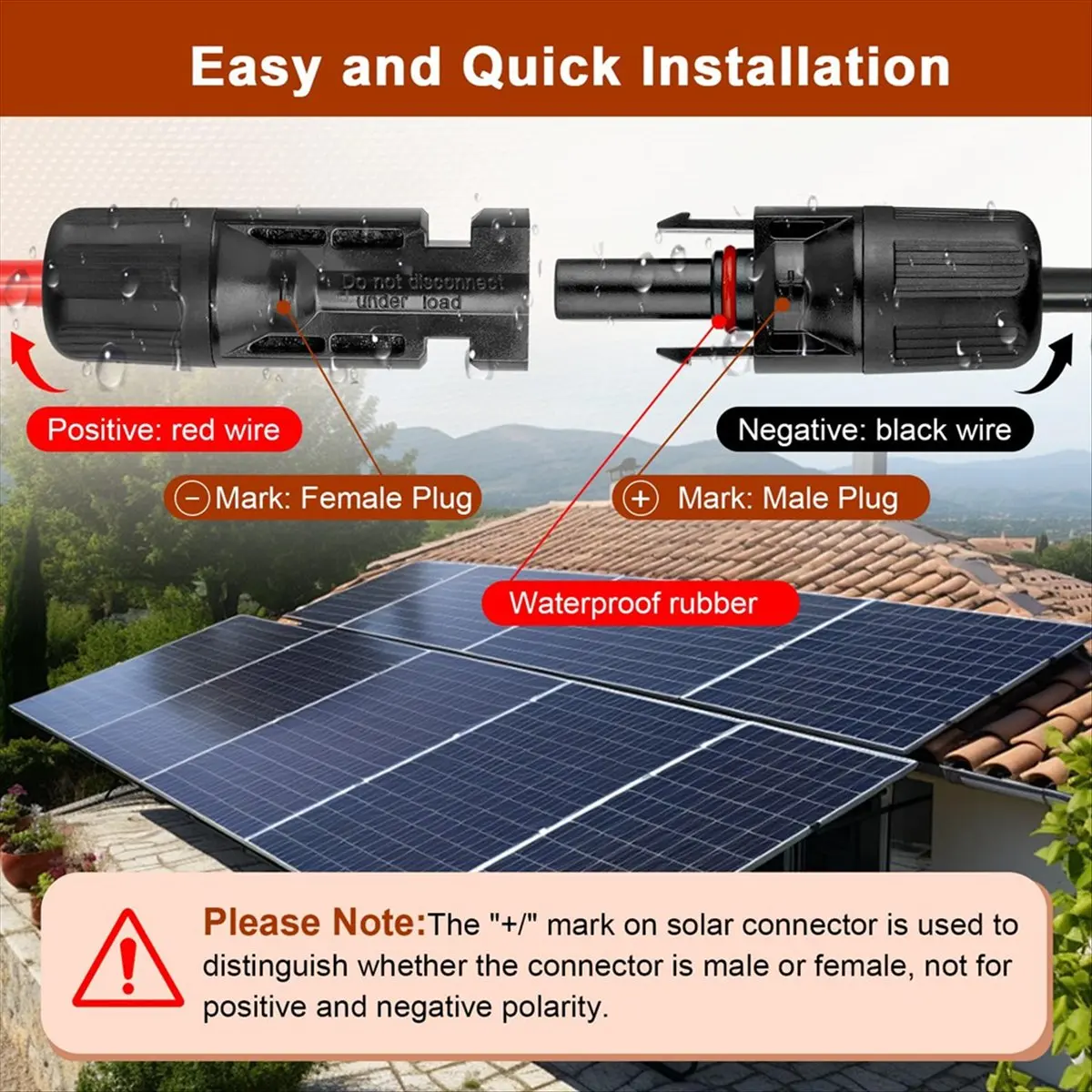 KSOL Solar to DC 8mm Charge Extension Cable 10FT,12AWG+14AWG Solar Cable with Solar Panel Connector to DC7909/8020
KSOL Solar to DC 8mm Charge Extension Cable 10FT,12AWG+14AWG Solar Cable with Solar Panel Connector to DC7909/8020