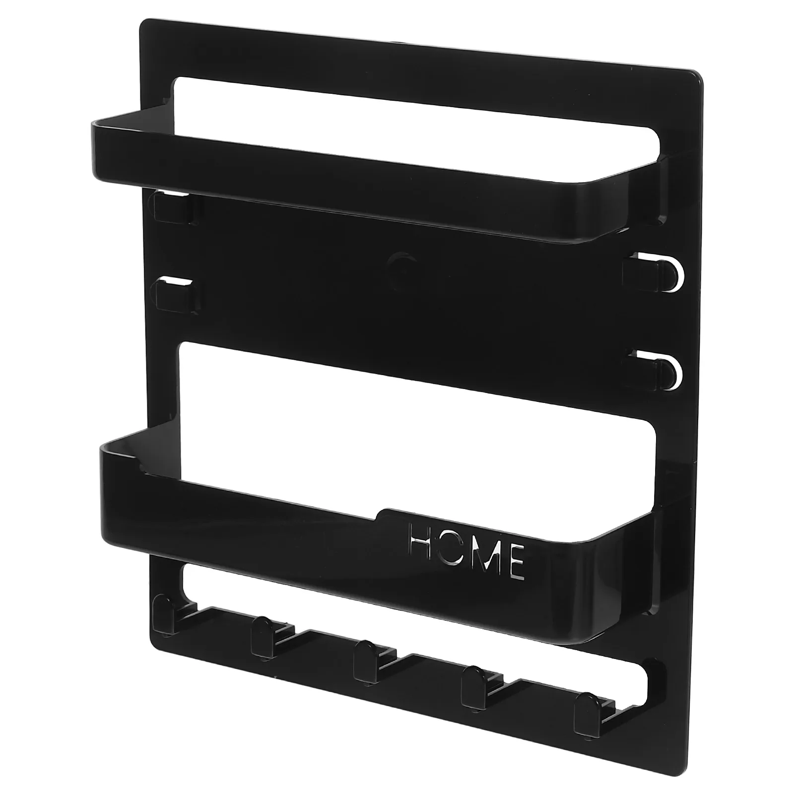 1 set WallMounted Key Hook Organizer Rack Entryway Shelf Sunglasses Remote Plastic Easy Installation Spacesaving Design
1 set WallMounted Key Hook Organizer Rack Entryway Shelf Sunglasses Remote Plastic Easy Installation Spacesaving Design