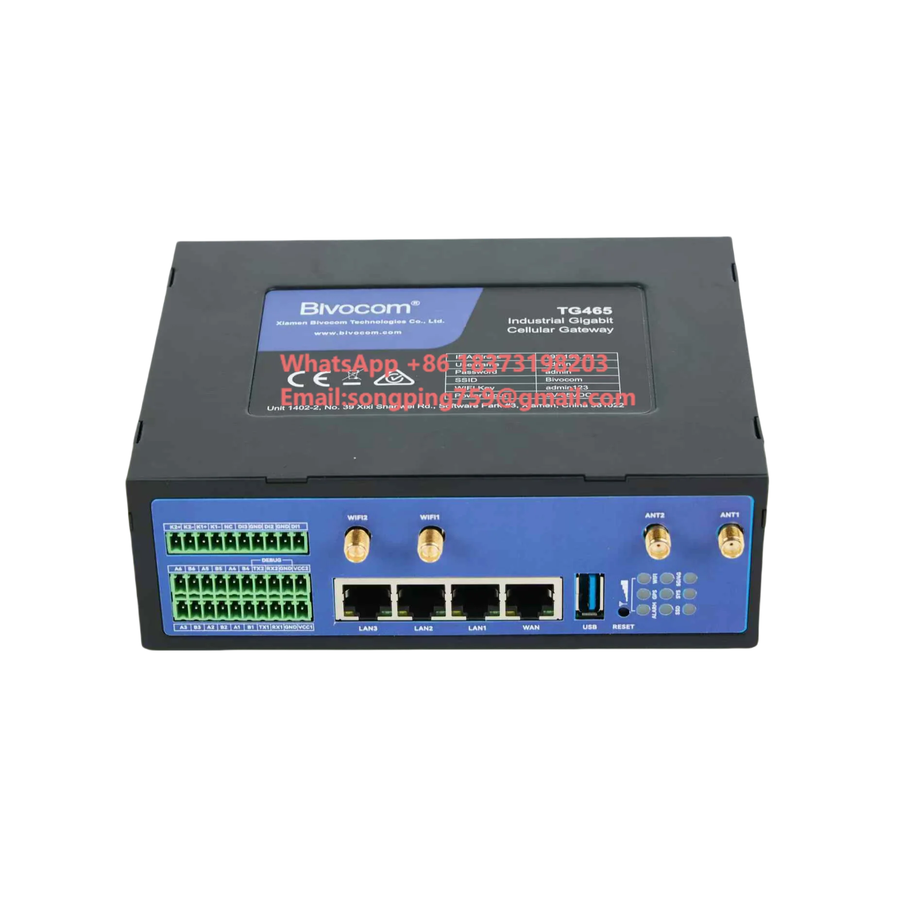 DNP3 IEC 104 Bivocom TG465 Gateway 4G/5G IoT 8GB RAM 64GB Flash MQTT Protocol Data Logger Manufacturer for Fire Alarm Industrial
DNP3 IEC 104 Bivocom TG465 Gateway 4G/5G IoT 8GB RAM 64GB Flash MQTT Protocol Data Logger Manufacturer for Fire Alarm Industrial