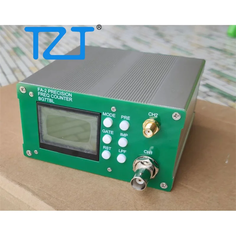 TZT FA-2 PLUS FA-2-30G 53220 Frequency Counter 11 Bit per Second 10MHz OCXO Frequency Meter
TZT FA-2 PLUS FA-2-30G 53220 Frequency Counter 11 Bit per Second 10MHz OCXO Frequency Meter