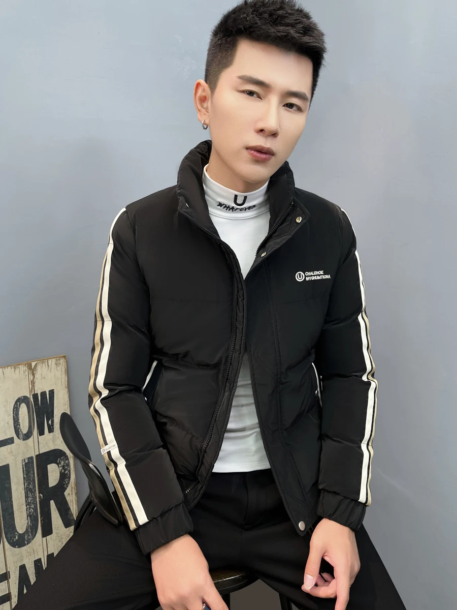 Faionable Slim Fit Thiened Cotton Jaet Stand Collar Warm Sli Men's Winter Coat Casual Urban Sle Polyester
Faionable Slim Fit Thiened Cotton Jaet Stand Collar Warm Sli Men's Winter Coat Casual Urban Sle Polyester