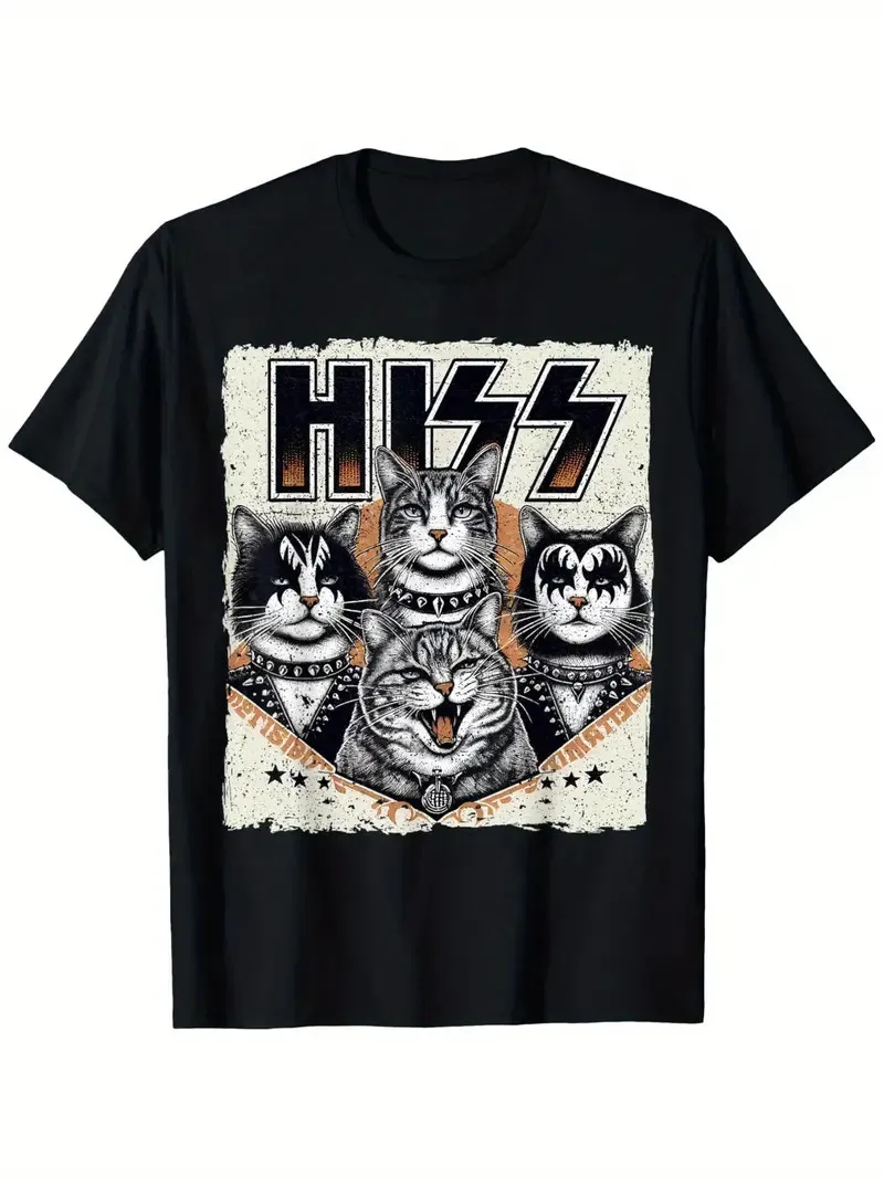 Cat Hiss Funny Cat Lover Cat Owner Cat Humor Distressed T-Shirt, Suitable for Me
Cat Hiss Funny Cat Lover Cat Owner Cat Humor Distressed T-Shirt, Suitable for Me