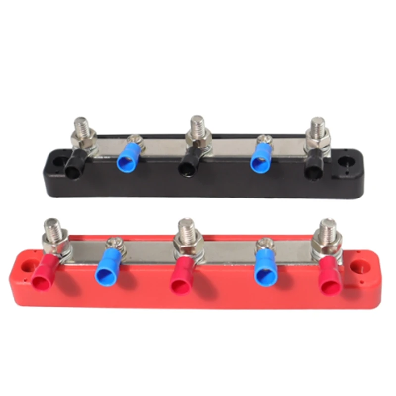 M6 Busbar Box Board 150A 4 Terminals Current Busbar Cable Box Power Box Accessories Suitable For RV Yacht Car
M6 Busbar Box Board 150A 4 Terminals Current Busbar Cable Box Power Box Accessories Suitable For RV Yacht Car