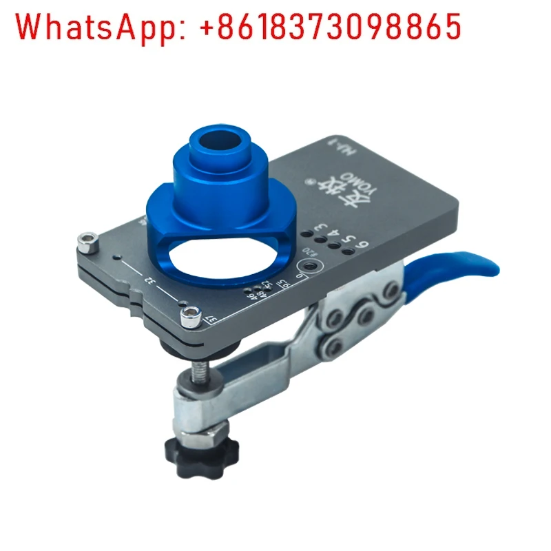 Hinge Drilling Fixture - Hidden Hinge Drilling Guide Fixture - Aluminum Alloy Hinge Opener Template Punch Positioner Kit
Hinge Drilling Fixture - Hidden Hinge Drilling Guide Fixture - Aluminum Alloy Hinge Opener Template Punch Positioner Kit