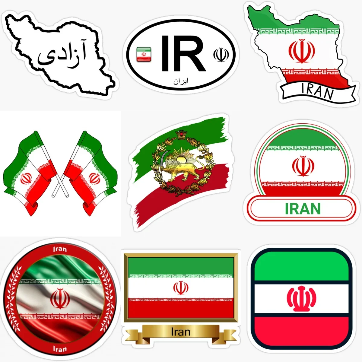 IR Iran Flag Map PVC Creative Car Stickers for Car Van Bicycle Window Motorcycle Helmet Wall Decoration Accessories
IR Iran Flag Map PVC Creative Car Stickers for Car Van Bicycle Window Motorcycle Helmet Wall Decoration Accessories