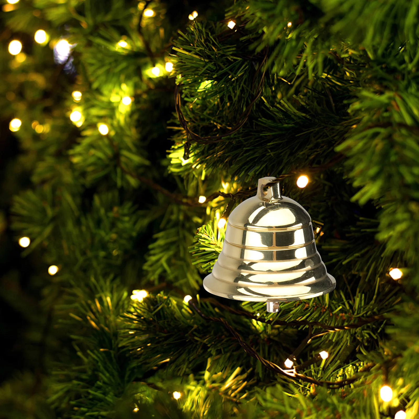 1Pcs Elegant Gold Christmas Jingle Bell Pendant Craft Accessory for Holiday Decor Wind Chime Project Party Ornament
1Pcs Elegant Gold Christmas Jingle Bell Pendant Craft Accessory for Holiday Decor Wind Chime Project Party Ornament