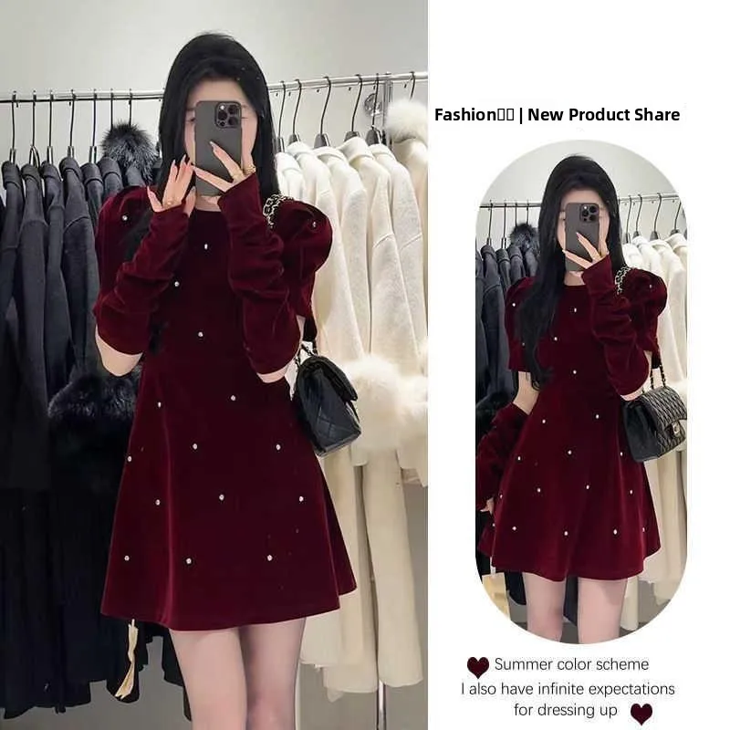 Red Slimming Waist Dress Women's Spring Summer Fashion Pure Color Hot Girl Dress Trendy Short Sleeve round Neck Pullover Dress
Red Slimming Waist Dress Women's Spring Summer Fashion Pure Color Hot Girl Dress Trendy Short Sleeve round Neck Pullover Dress