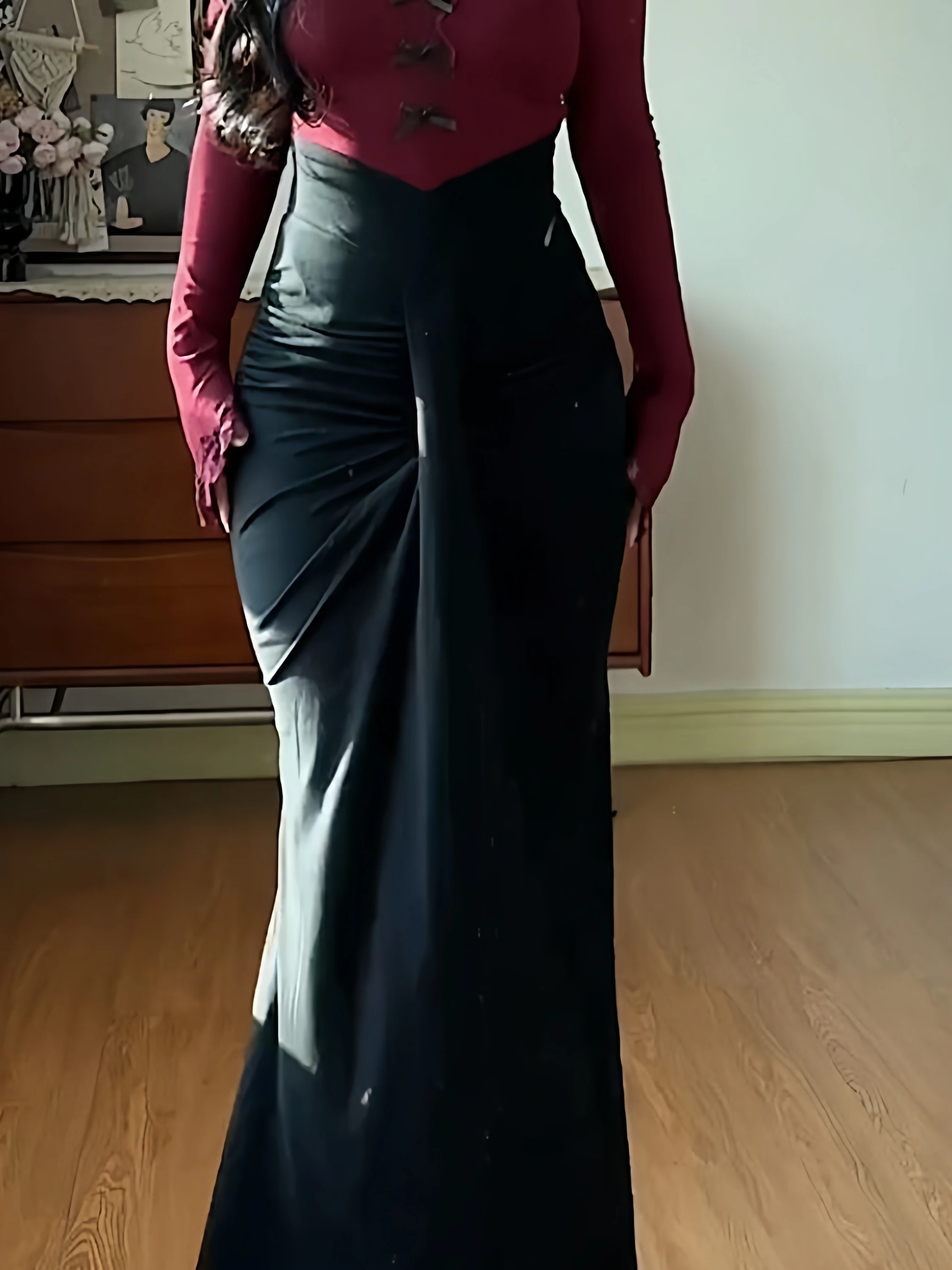 plus Size Women's High Waist Fish Tail Skirt Autumn New Style Slimming Pencil Skirt Long A-Line Skirt Casual Polyester Fiber
plus Size Women's High Waist Fish Tail Skirt Autumn New Style Slimming Pencil Skirt Long A-Line Skirt Casual Polyester Fiber