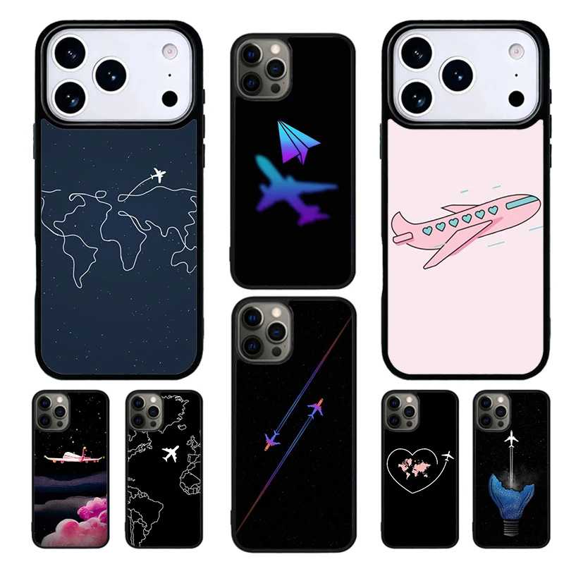 Airplane Pilot Pattern Phone Case For iPhone 17 16 15 14 13 12 11 Pro Max Plus 16E 17 Air SOFT Cover
Airplane Pilot Pattern Phone Case For iPhone 17 16 15 14 13 12 11 Pro Max Plus 16E 17 Air SOFT Cover