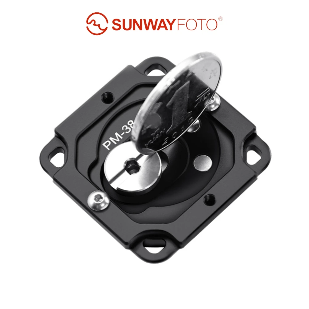 SUNWAYFOTO Tripod Head Quick Release Plate PM-38 for DSLR Camera Tripod Head Professional Aluminum Monopod Quick Release Plate
SUNWAYFOTO Tripod Head Quick Release Plate PM-38 for DSLR Camera Tripod Head Professional Aluminum Monopod Quick Release Plate