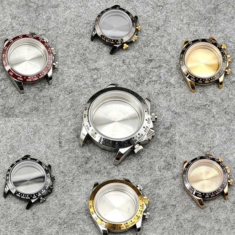 VK63 Watch Case Diameter 39MM Thickness 12.4MM Sapphire Glass Stainless Steel 3ATM Waterproof Fit VK63 Movement Men's VK63 Case
VK63 Watch Case Diameter 39MM Thickness 12.4MM Sapphire Glass Stainless Steel 3ATM Waterproof Fit VK63 Movement Men's VK63 Case