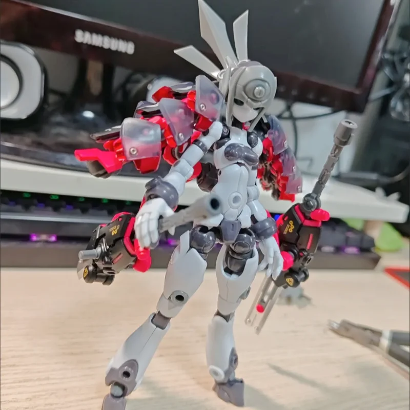 Model Robot Girl Action Figure Zombie Assembly Model Gene Interference Mecha Girl Mobile Suit Original Customized Toys
Model Robot Girl Action Figure Zombie Assembly Model Gene Interference Mecha Girl Mobile Suit Original Customized Toys