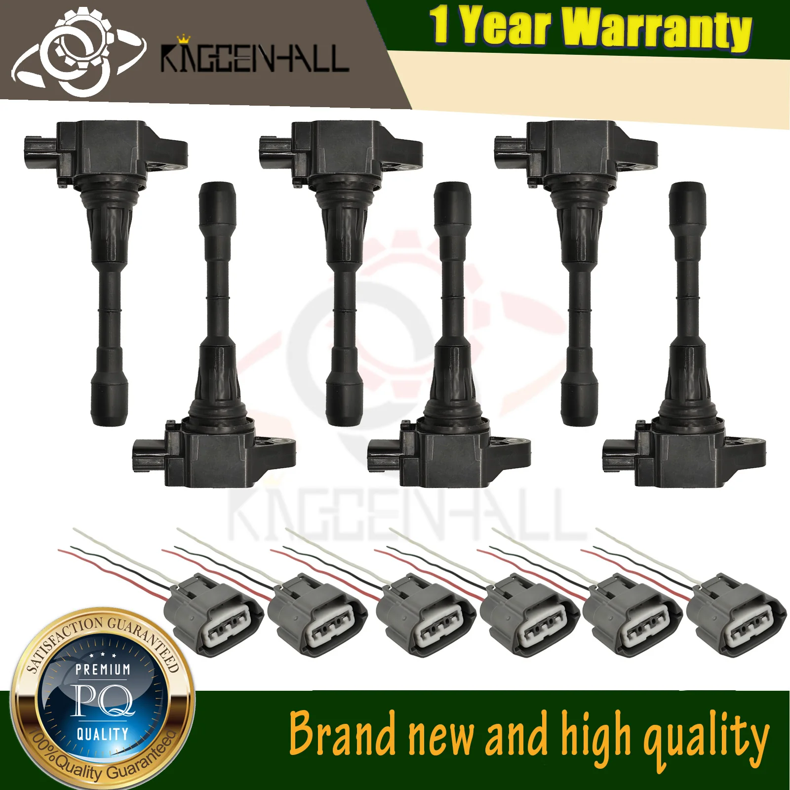 Ignition Coils & plug 22448-JA10C Compatible with INFINITI QX60 Nissan 350Z Altima Maxima 3.5l Frontier 4.0l BAEA158E 358057691
Ignition Coils & plug 22448-JA10C Compatible with INFINITI QX60 Nissan 350Z Altima Maxima 3.5l Frontier 4.0l BAEA158E 358057691