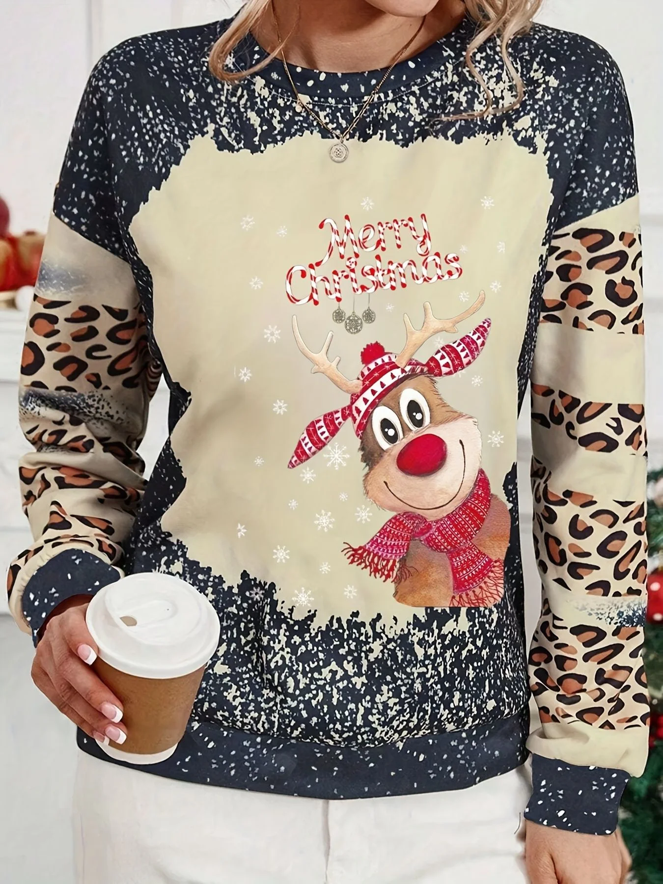 Plus Size Women Merry Sweatshirt Long Sleeve Merry Christmas Sweatshirt Retro Fall Winter Pullover Tops
Plus Size Women Merry Sweatshirt Long Sleeve Merry Christmas Sweatshirt Retro Fall Winter Pullover Tops