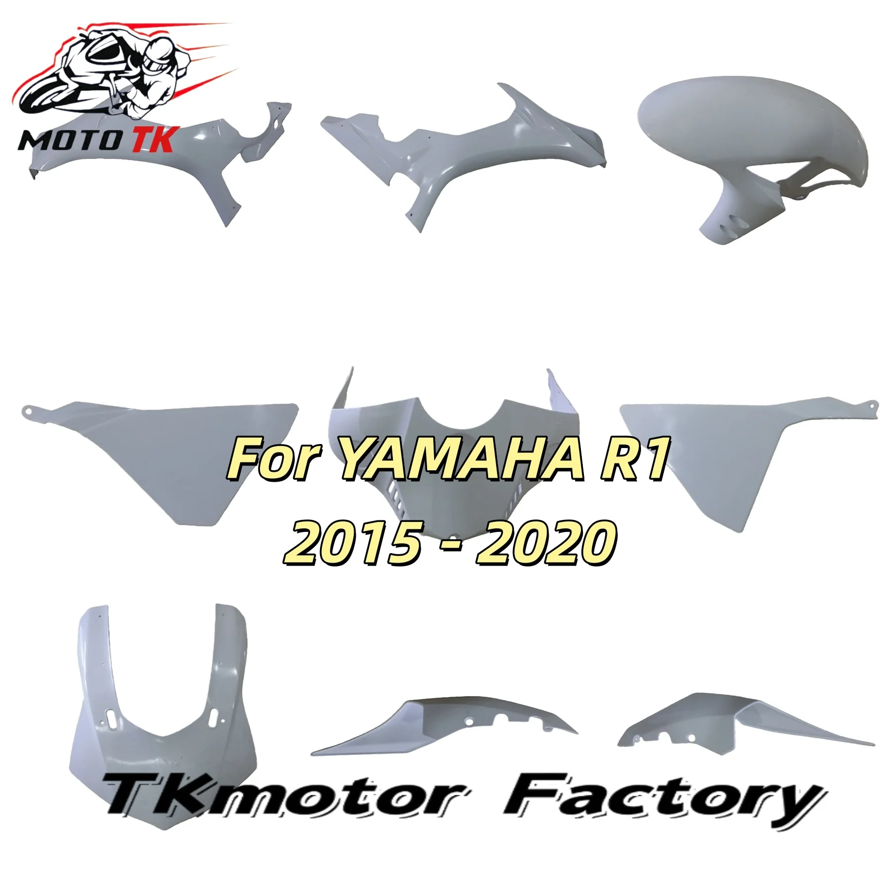For YAMAHA R1 R1M 2015 2016 2017 2018 2019 Motorcycle Fender Frame Cover Fuel Tank Guard Side Panel Fairing Kit Fairing Kit Body
For YAMAHA R1 R1M 2015 2016 2017 2018 2019 Motorcycle Fender Frame Cover Fuel Tank Guard Side Panel Fairing Kit Fairing Kit Body