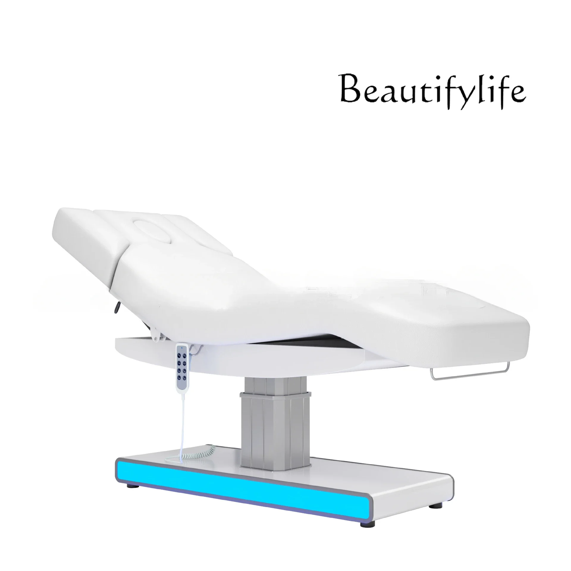 Electric beauty salon special bed multi-functional lifting physiotherapy massage bed
Electric beauty salon special bed multi-functional lifting physiotherapy massage bed