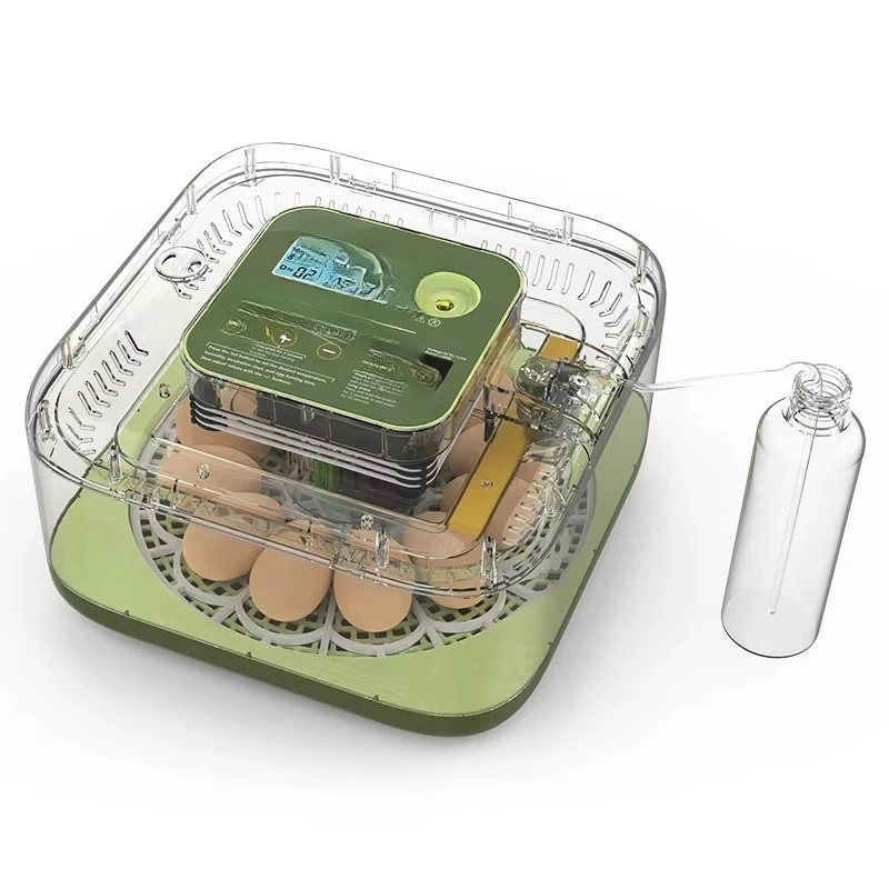 12 Chicken Eggs Fully Automatic Mini Incubator Commercial Poultry
12 Chicken Eggs Fully Automatic Mini Incubator Commercial Poultry