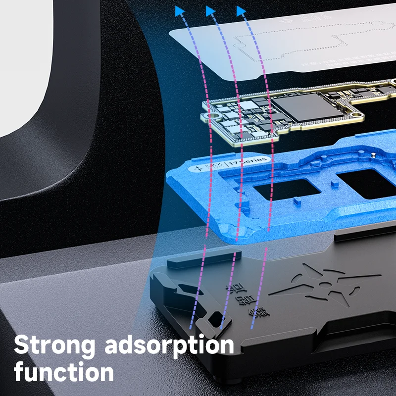 XZZ Универсальная база платформы для реболлинга средней рамы для IPhone X–17 серии, материнская плата для посадки олова
XZZ Универсальная база платформы для реболлинга средней рамы для IPhone X–17 серии, материнская плата для посадки олова