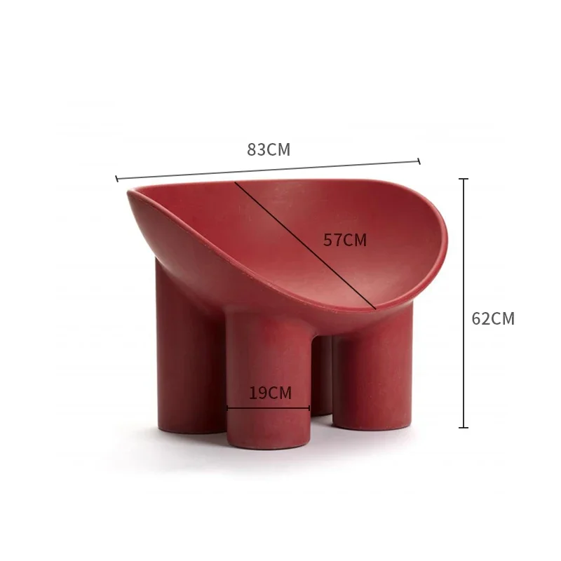 Nordic fiberglass, elephant leg chair living room, children's fat leg chair
Nordic fiberglass, elephant leg chair living room, children's fat leg chair