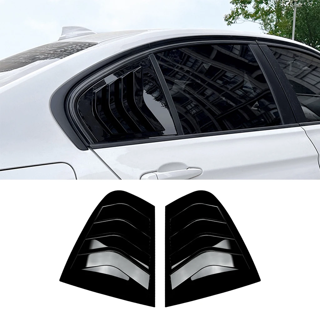 Car Rear Side Window Louver Air Vents Windshield Decoration Cover For BMW 3 Series F30 318i 320i 325i 2013-2019
Car Rear Side Window Louver Air Vents Windshield Decoration Cover For BMW 3 Series F30 318i 320i 325i 2013-2019