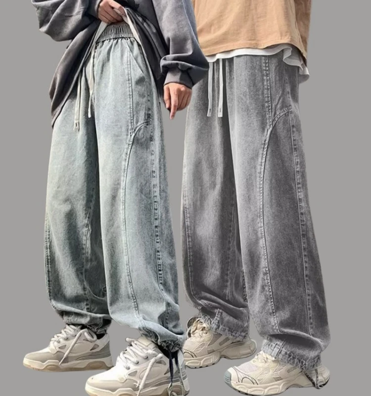 Мужские вельветовые комбинезоны в американском стиле, свободного кроя, прямые штанины, модные городские повседневные джинсы для подростков
Мужские вельветовые комбинезоны в американском стиле, свободного кроя, прямые штанины, модные городские повседневные джинсы для подростков