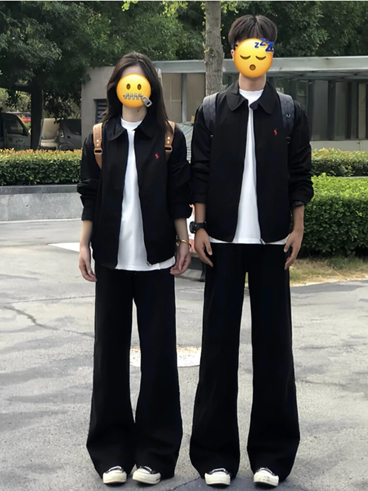 Расклешенные джинсы с высокой талией, мужские и женские прямые длинные брюки в американском стиле High Street Vibe для пар, молодежная модная повседневная одежда
Расклешенные джинсы с высокой талией, мужские и женские прямые длинные брюки в американском стиле High Street Vibe для пар, молодежная модная повседневная одежда