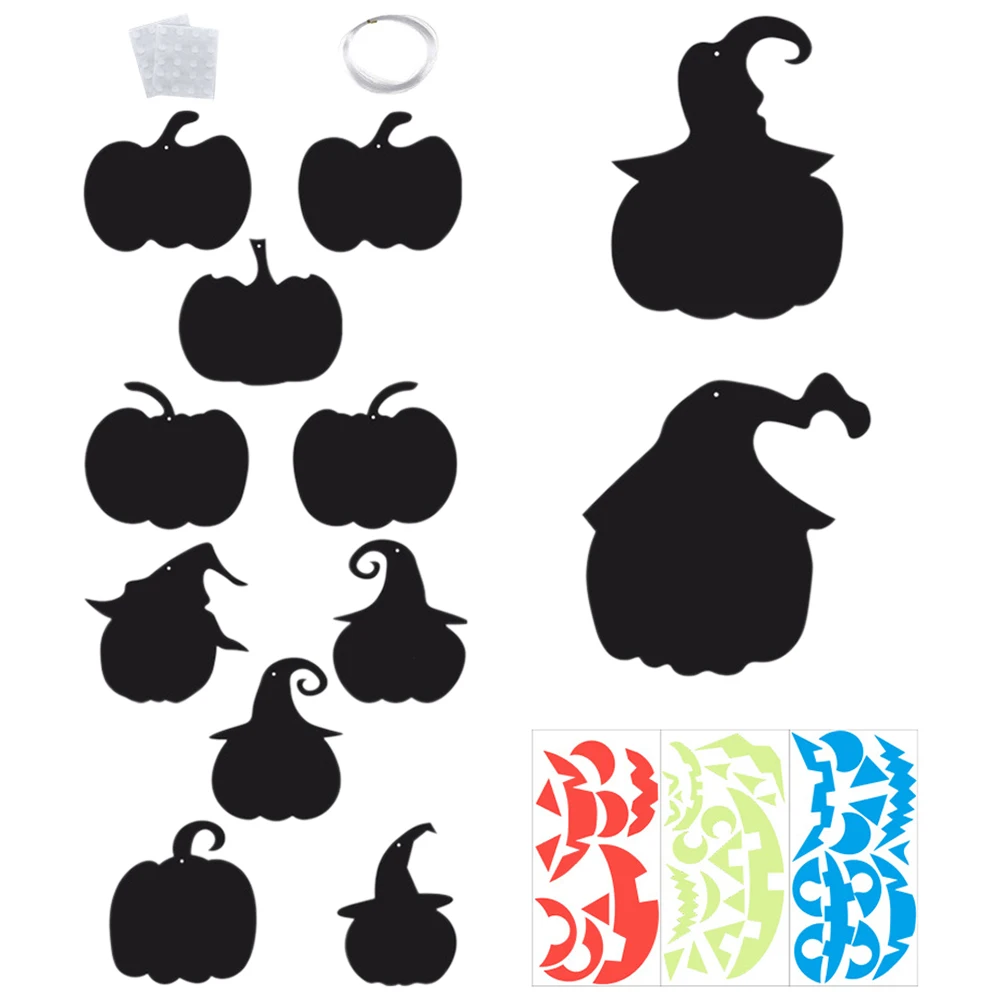 1Set Halloween Luminous Stickers Fluorescent Pumpkin Decals Glow in Dark Wall Decals for Horror Themed Party Fluorescent Sticker
1Set Halloween Luminous Stickers Fluorescent Pumpkin Decals Glow in Dark Wall Decals for Horror Themed Party Fluorescent Sticker