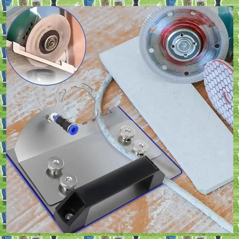 FTS Angle Grinder Stand For 45° Chamfer Cutting Of Tiles - Special Cutting Stand, Angle Grinder Fixed Stand, Sturdy Stand
FTS Angle Grinder Stand For 45° Chamfer Cutting Of Tiles - Special Cutting Stand, Angle Grinder Fixed Stand, Sturdy Stand