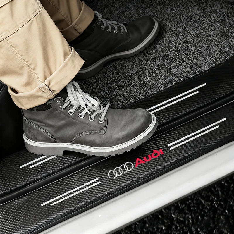 4pcs Carbon Fiber Car Sticker Auto Door Threshold Waterproof For Audi B5 B6 B7 B8 B9 A3 8P 8V 8L A5 A6 C6 C5 C7 4F A1 A7 A8
4pcs Carbon Fiber Car Sticker Auto Door Threshold Waterproof For Audi B5 B6 B7 B8 B9 A3 8P 8V 8L A5 A6 C6 C5 C7 4F A1 A7 A8