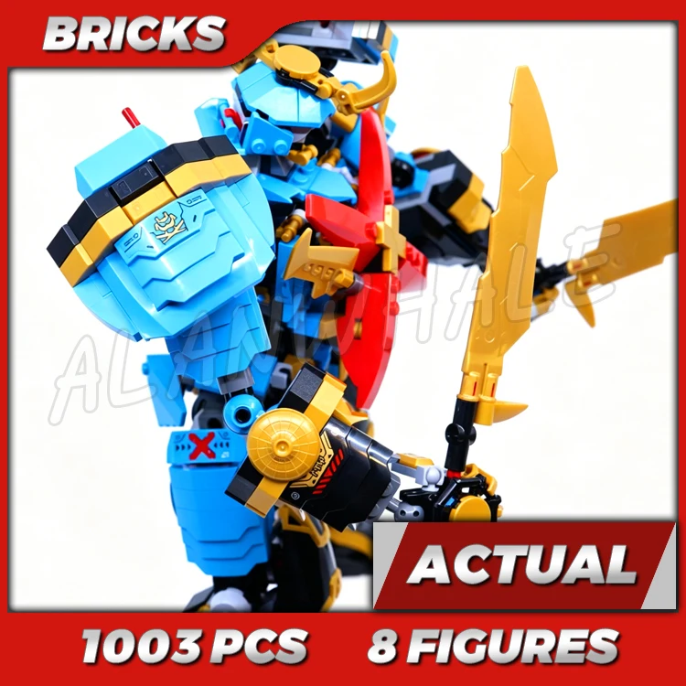 1003pcs Shinobi Crystallized Nya's Samurai X Mech Crystal Dragon Warrior 60010 Building Kits Toys Compatible With Bricks
1003pcs Shinobi Crystallized Nya's Samurai X Mech Crystal Dragon Warrior 60010 Building Kits Toys Compatible With Bricks