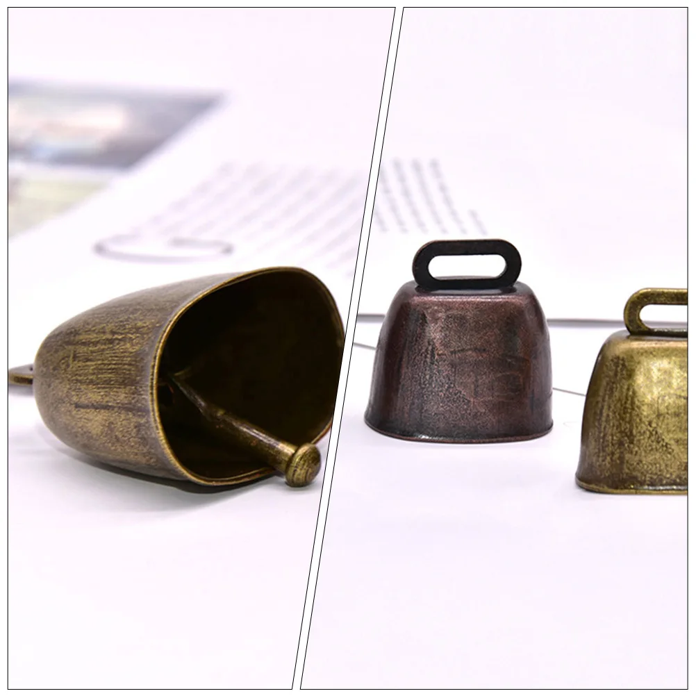 2 Pcs Cattle and Sheep Bells Grazing Decorations Accessory Crafts Horse Farm for Iron Pet Supplies Vintage
2 Pcs Cattle and Sheep Bells Grazing Decorations Accessory Crafts Horse Farm for Iron Pet Supplies Vintage