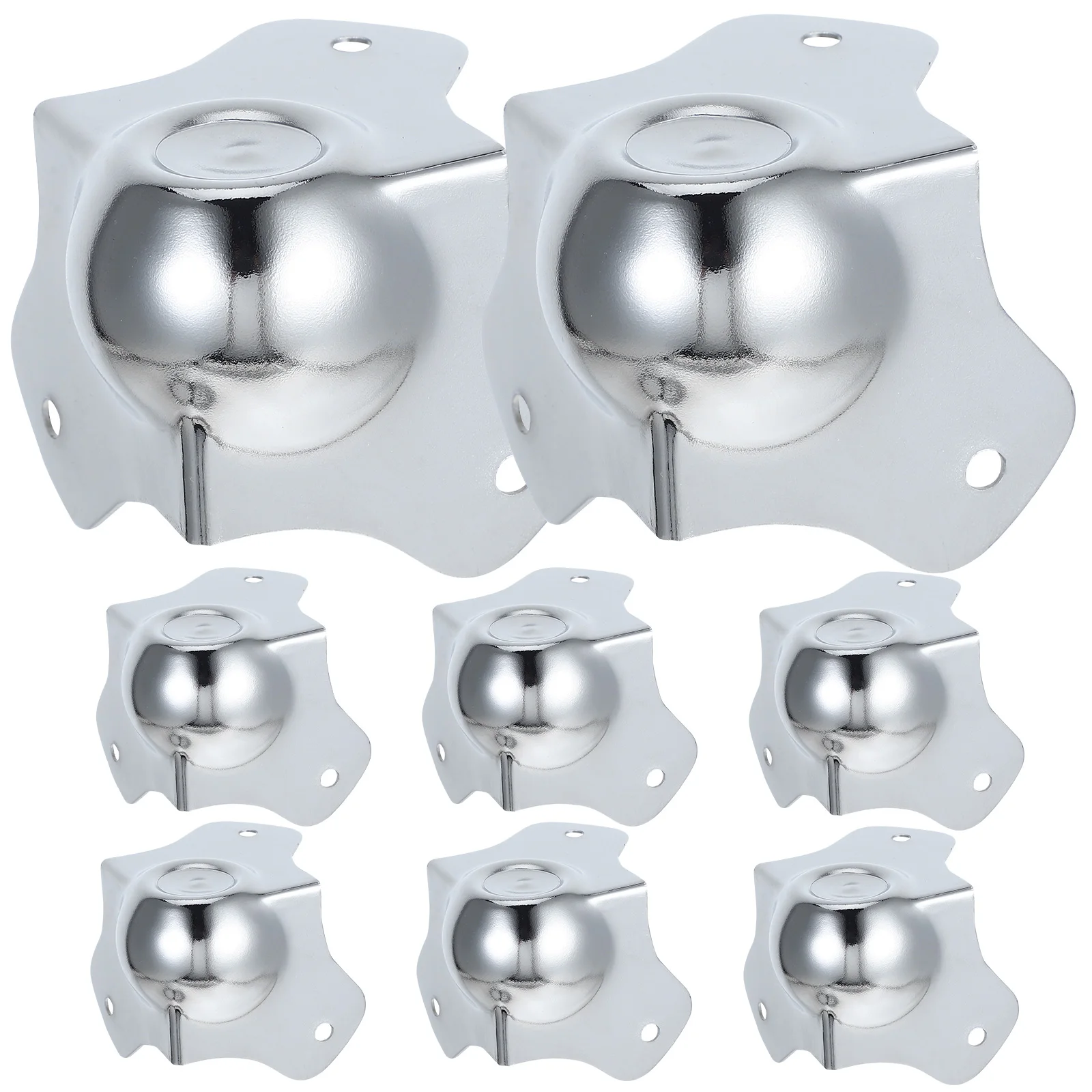 8pcs Metal Ball Corner Protectors Durable Shockproof Furniture Amplifier Edge Guards Table Case Home Office Hardware
8pcs Metal Ball Corner Protectors Durable Shockproof Furniture Amplifier Edge Guards Table Case Home Office Hardware