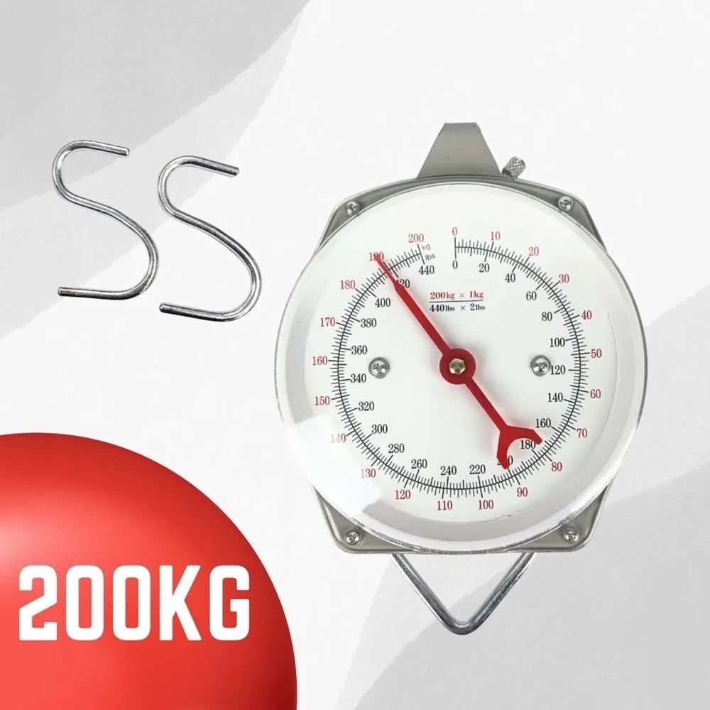 Accurate Measurement Mechanical Hanging Scales with Hanging Hook Portable Luggage Scale Durable 50/100/150/200KG
Accurate Measurement Mechanical Hanging Scales with Hanging Hook Portable Luggage Scale Durable 50/100/150/200KG
