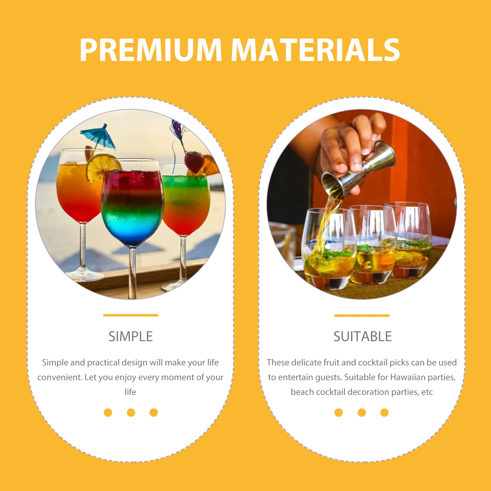 50Pcs Cocktail Umbrella Picks Delicate Fruit Picks Party Food Decoration Decor Miniature Ornament Beverage
50Pcs Cocktail Umbrella Picks Delicate Fruit Picks Party Food Decoration Decor Miniature Ornament Beverage