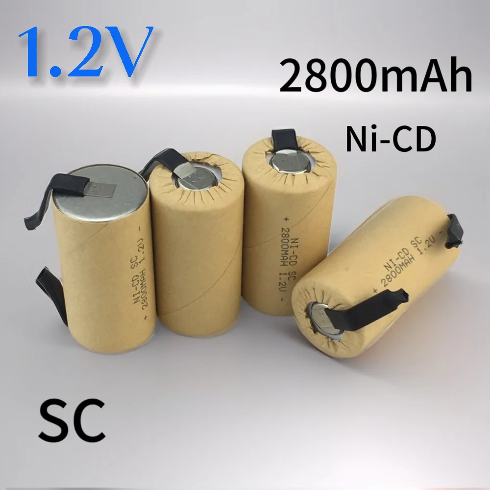 SC 1.2V 2800mah Original Screwdriver Electric Drill Ni-CD Rechargeable Battey With Welding Label Power Tool SUBC Cells
SC 1.2V 2800mah Original Screwdriver Electric Drill Ni-CD Rechargeable Battey With Welding Label Power Tool SUBC Cells
