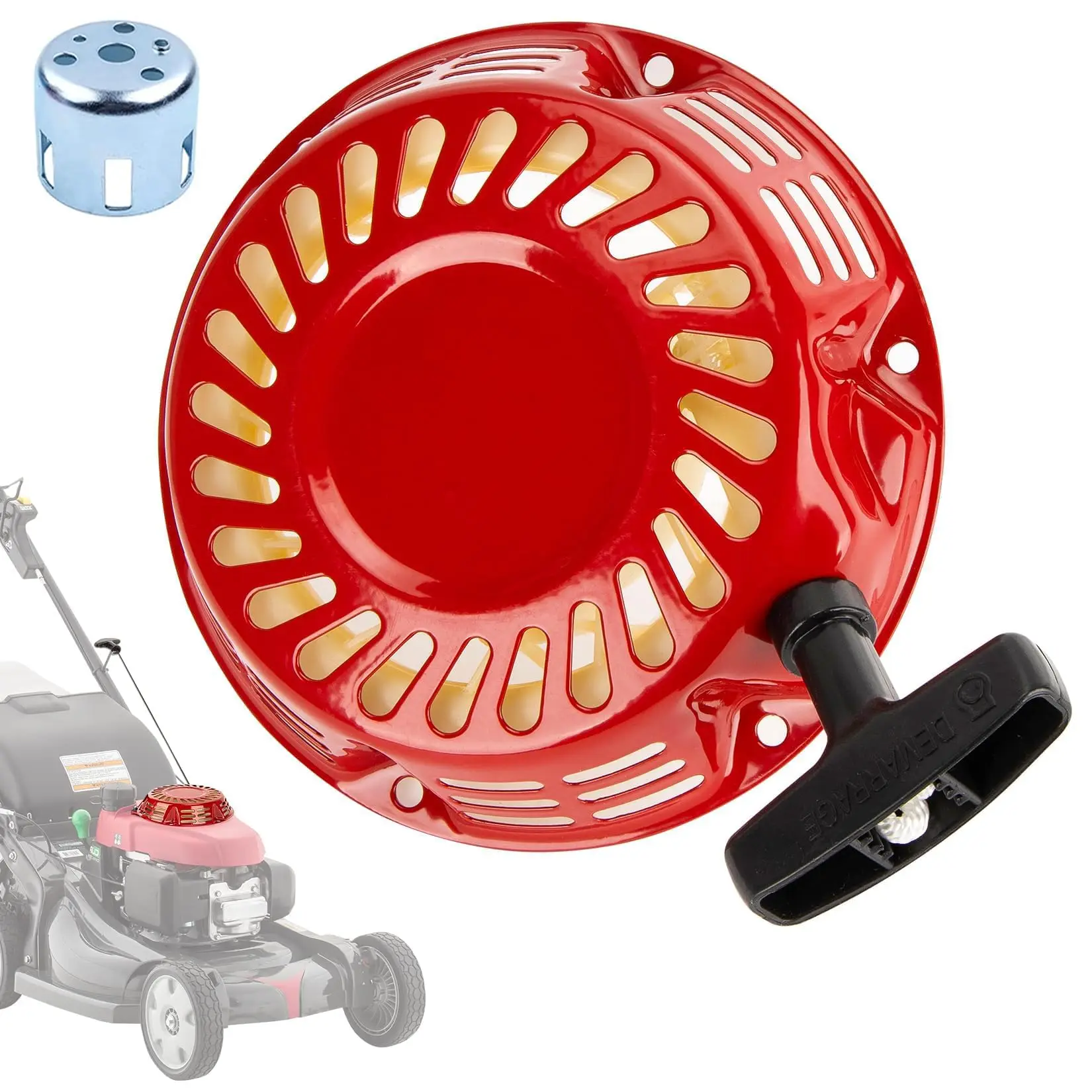 Pull Start Assembly for Honda GX160 GX120 Gx200 Gx140 5.5HP 6.5HP Lawn Mower Recoil Pull Start Replacement with Starter Cup Pull
Pull Start Assembly for Honda GX160 GX120 Gx200 Gx140 5.5HP 6.5HP Lawn Mower Recoil Pull Start Replacement with Starter Cup Pull