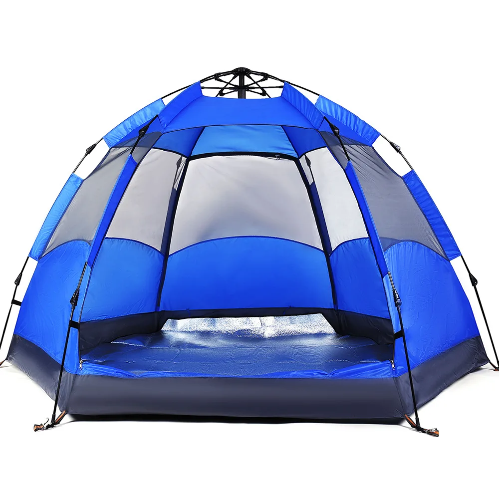Fully Automatic Double-Layer Thickened Outdoor Tent For 5-8 People Rain And Sun Protection Beach Camping Hexagonal Tent
Fully Automatic Double-Layer Thickened Outdoor Tent For 5-8 People Rain And Sun Protection Beach Camping Hexagonal Tent