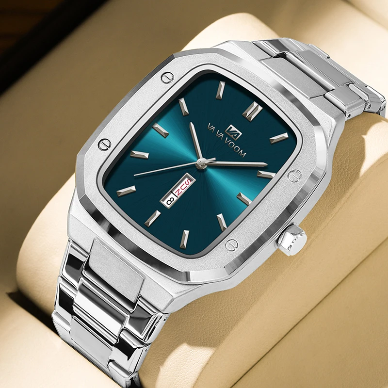 UTHAI New Men's Watch Fashion Business Calendar Waterproof Stainless Steel Rectangular Quartz Watch RELOJ HOMBRE V0029
UTHAI New Men's Watch Fashion Business Calendar Waterproof Stainless Steel Rectangular Quartz Watch RELOJ HOMBRE V0029