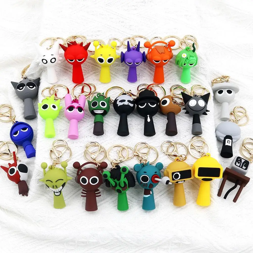 30 For Sprunki game peripheral keychain toys same role doll school bag pendant couple gift for Sprunki Box creative decoration 7
30 For Sprunki game peripheral keychain toys same role doll school bag pendant couple gift for Sprunki Box creative decoration 7