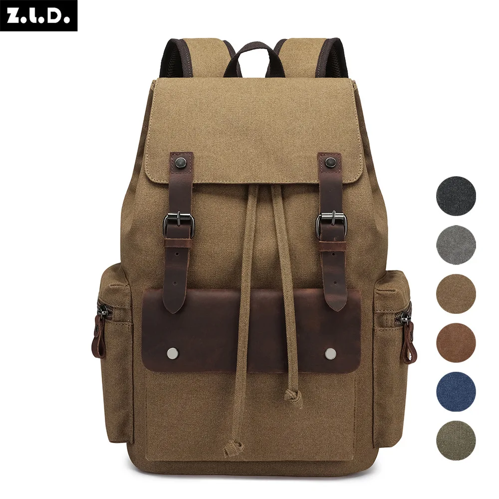 Рюкзак Crazy Horse с холщовой строчкой, большая вместительная мужская школьная сумка для хранения компьютера с несколькими карманами для путешествий на открытом воздухе
Рюкзак Crazy Horse с холщовой строчкой, большая вместительная мужская школьная сумка для хранения компьютера с несколькими карманами для путешествий на открытом воздухе