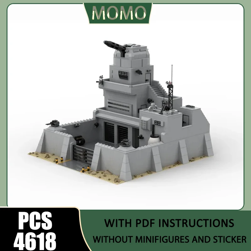 Star Movie Moc Building Blocks Military Outpost with Gun Turret Model Technology Brick DIY Assembly Construction Holiday Toys
Star Movie Moc Building Blocks Military Outpost with Gun Turret Model Technology Brick DIY Assembly Construction Holiday Toys