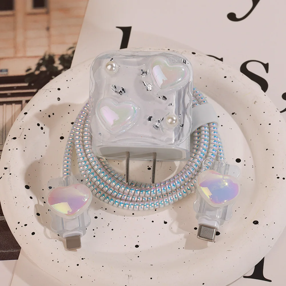3D Pearl Love Protective Soft Case for iPhone 16 15 18/20w Fast Charging Candy Color USB Data Cable Protective Case Reel
3D Pearl Love Protective Soft Case for iPhone 16 15 18/20w Fast Charging Candy Color USB Data Cable Protective Case Reel